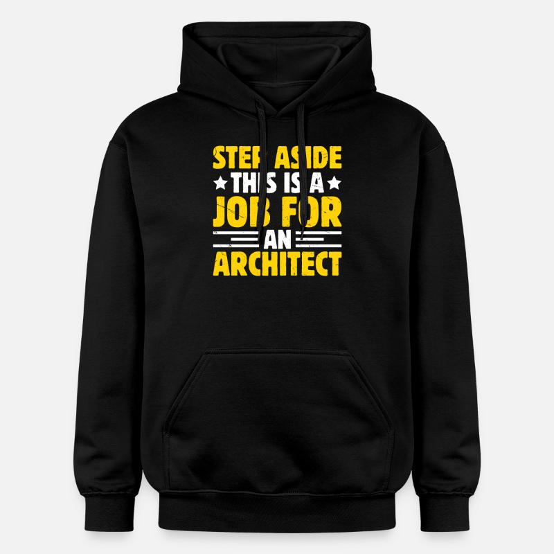 Architecte - Sweat à capuche Softstyle® Gildan Unisexe - noir