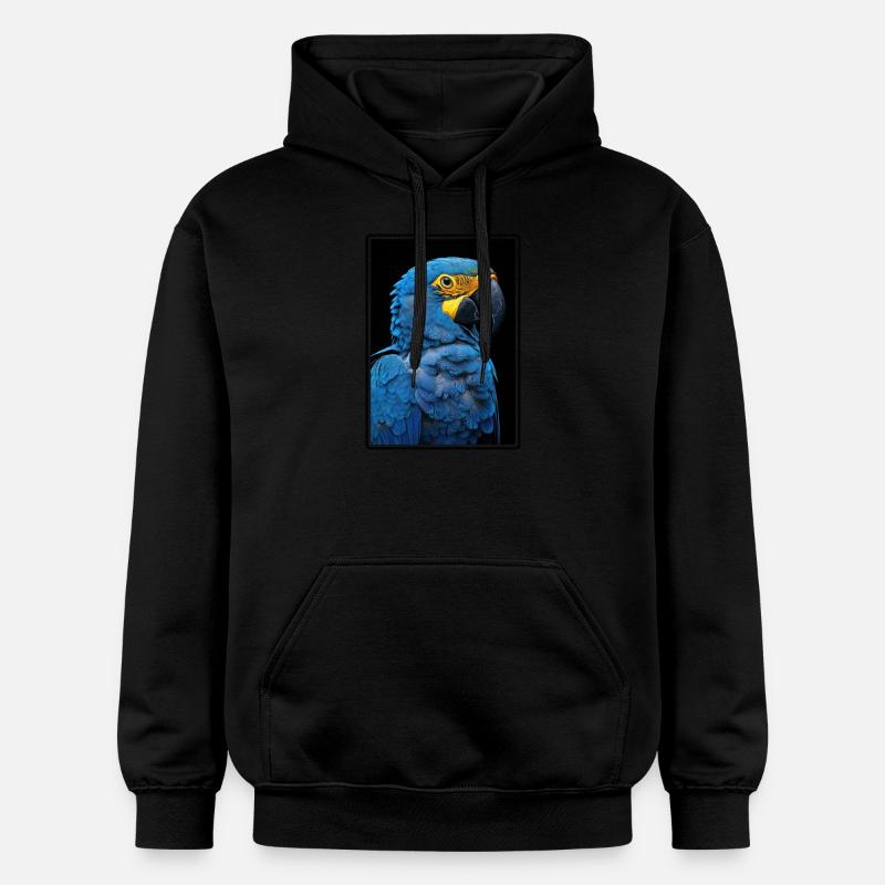Perroquet Perroquet Perroquet - Sweat à capuche Softstyle® Gildan Unisexe - noir