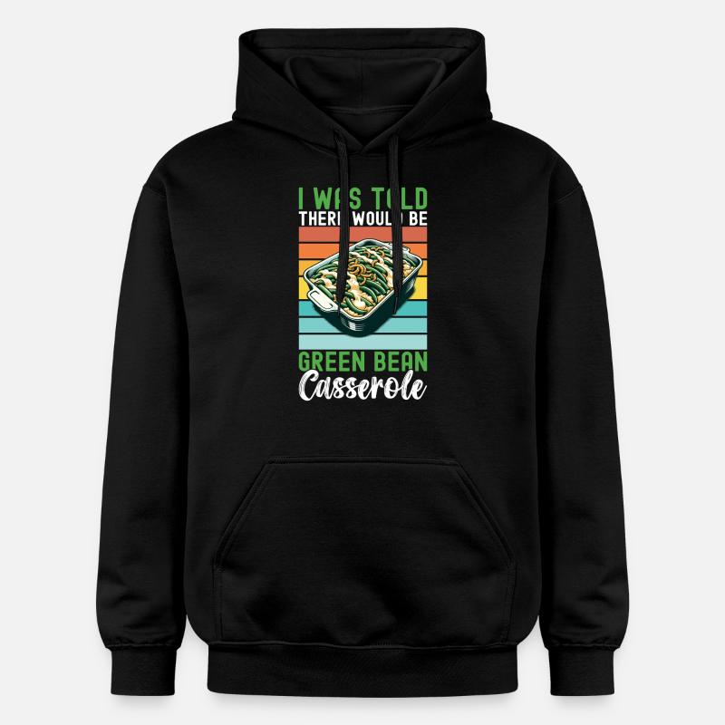 Casserole de haricots verts - Sweat à capuche Softstyle® Gildan Unisexe - noir