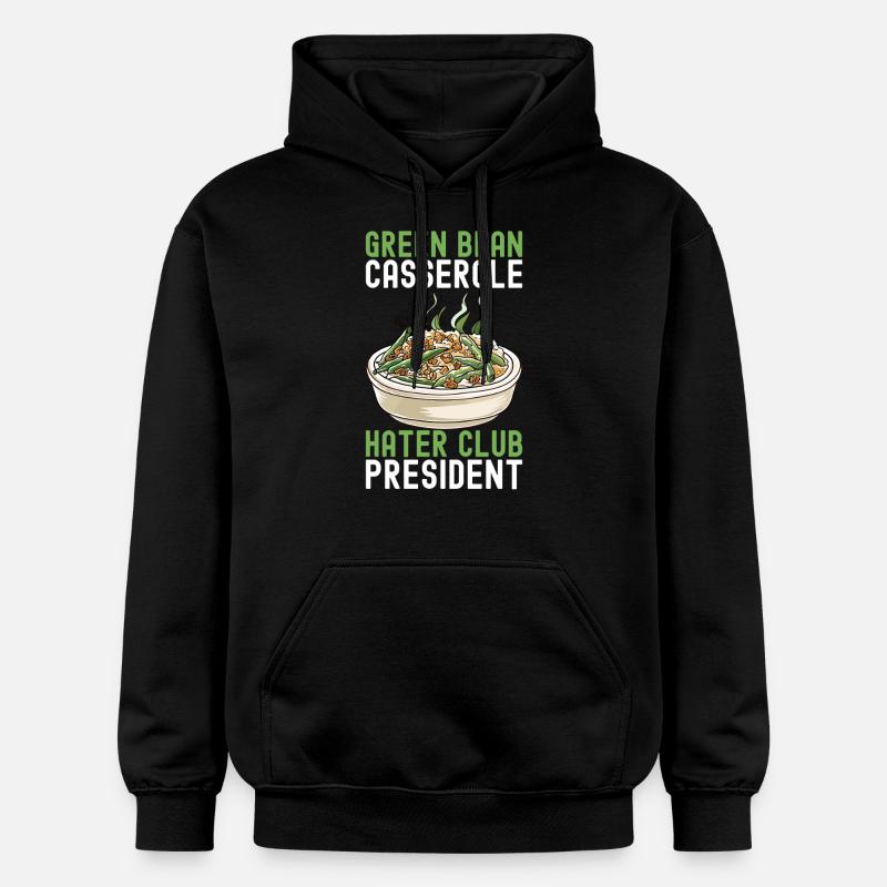Casserole de haricots verts - Sweat à capuche Softstyle® Gildan Unisexe - noir