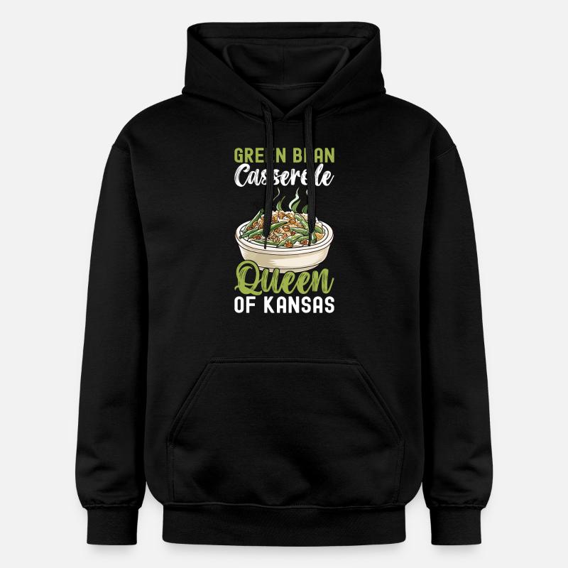 Casserole de haricots verts - Sweat à capuche Softstyle® Gildan Unisexe - noir