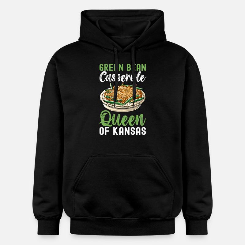Casserole de haricots verts - Sweat à capuche Softstyle® Gildan Unisexe - noir