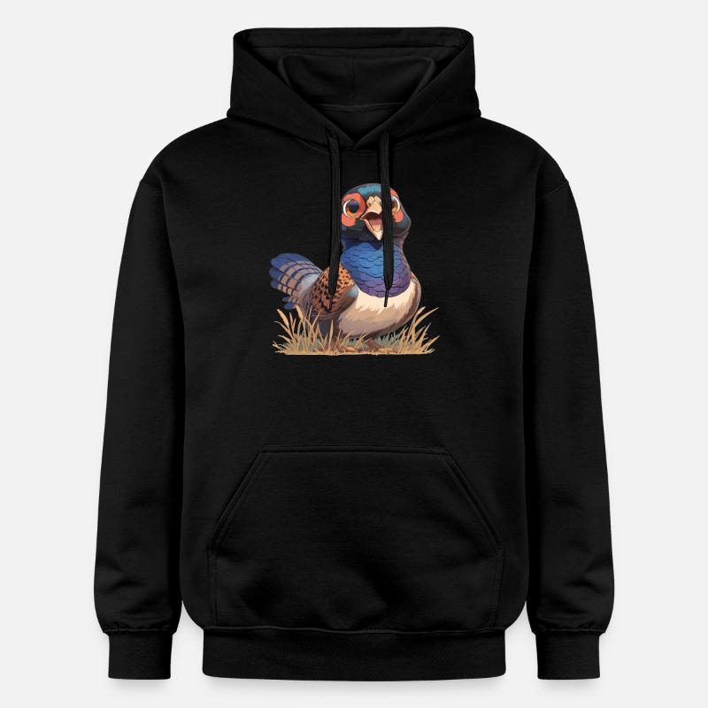 Faisans Faisan - Sweat à capuche Softstyle® Gildan Unisexe - noir