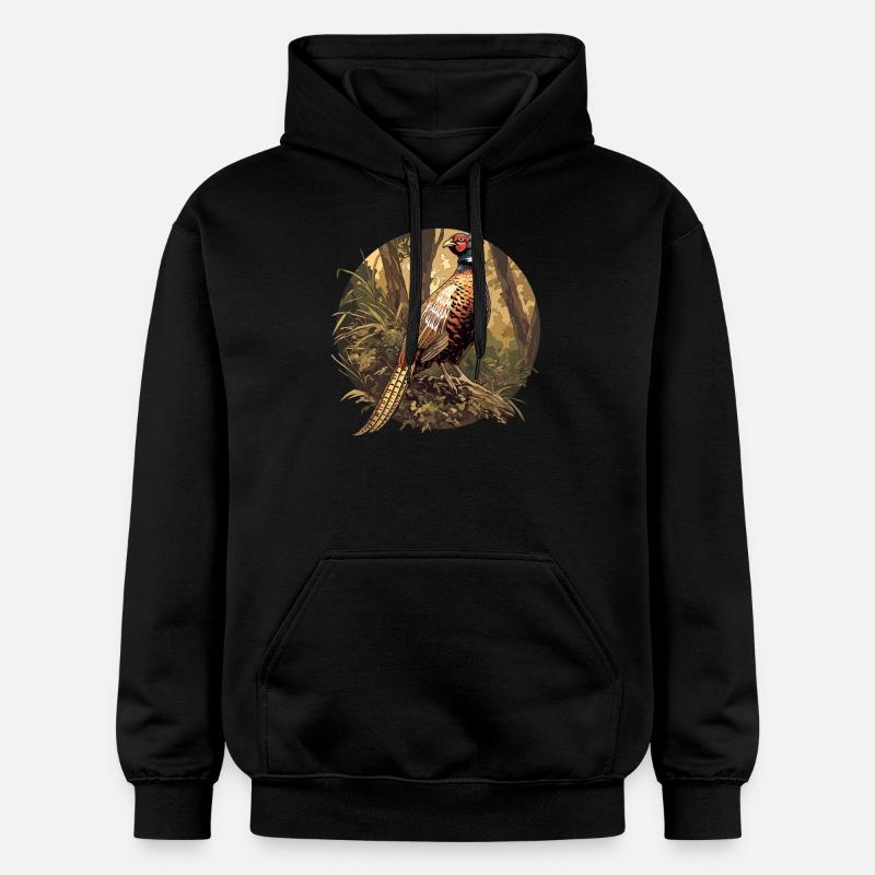 Faisans Faisan - Sweat à capuche Softstyle® Gildan Unisexe - noir