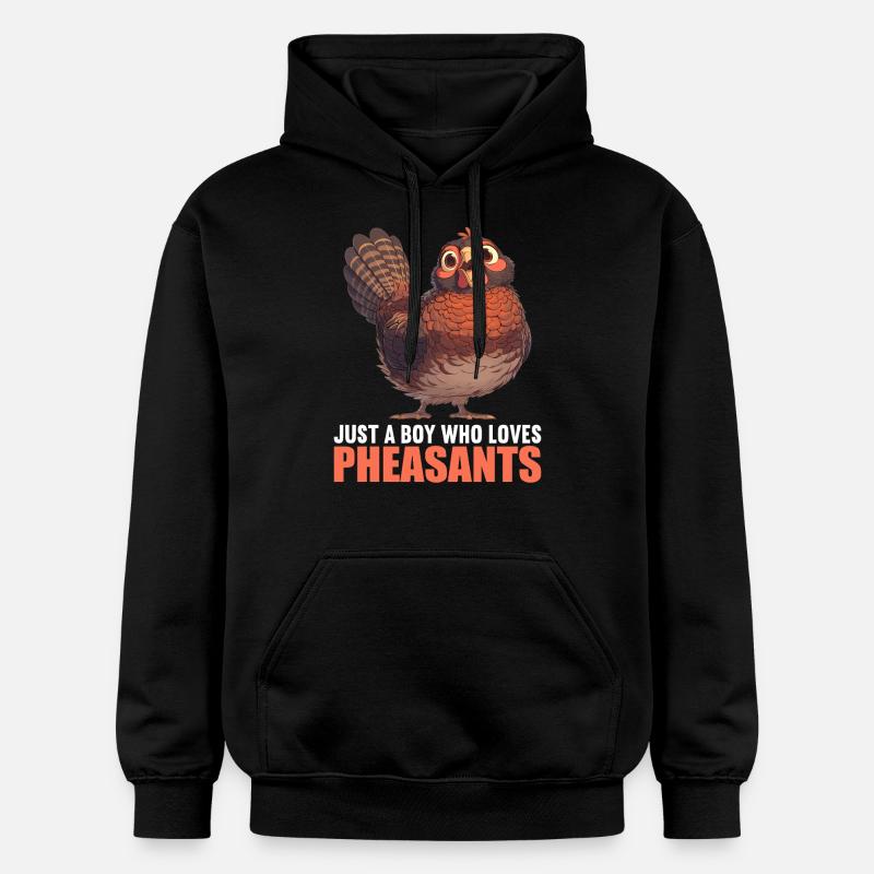 Faisans Faisan - Sweat à capuche Softstyle® Gildan Unisexe - noir