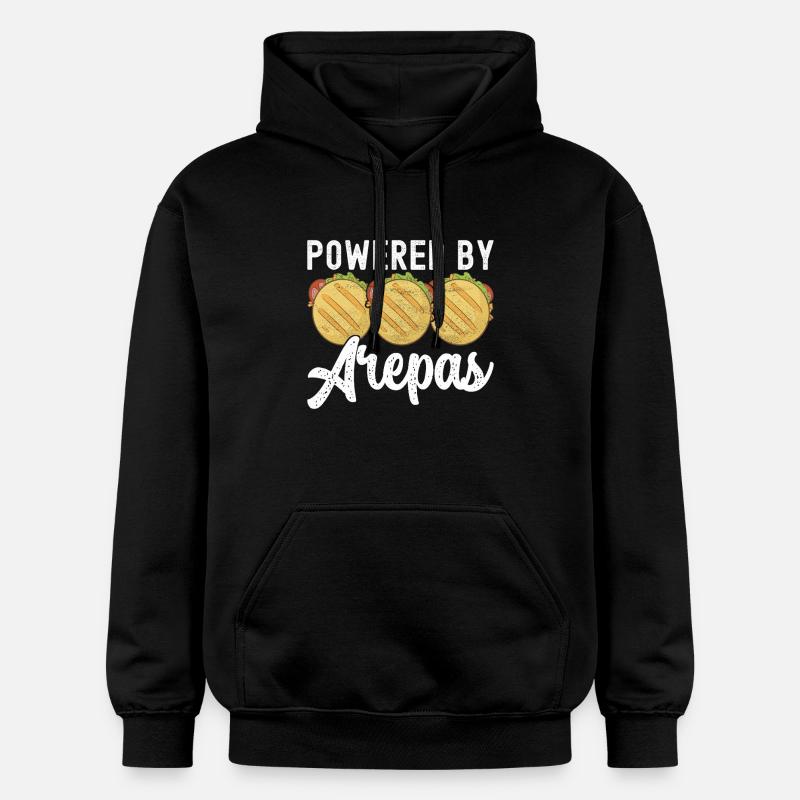 Arepas vénézuélienne - Sweat à capuche Softstyle® Gildan Unisexe - noir