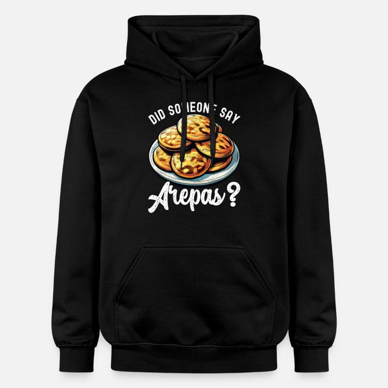 Arepas vénézuélienne - Sweat à capuche Softstyle® Gildan Unisexe - noir