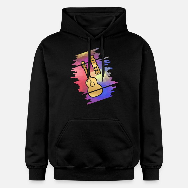 Guitare Jonte - Sweat à capuche Softstyle® Gildan Unisexe - noir