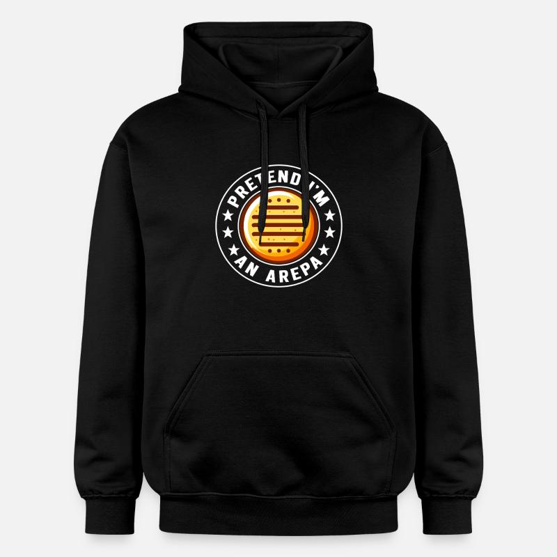 Arepas vénézuélienne - Sweat à capuche Softstyle® Gildan Unisexe - noir