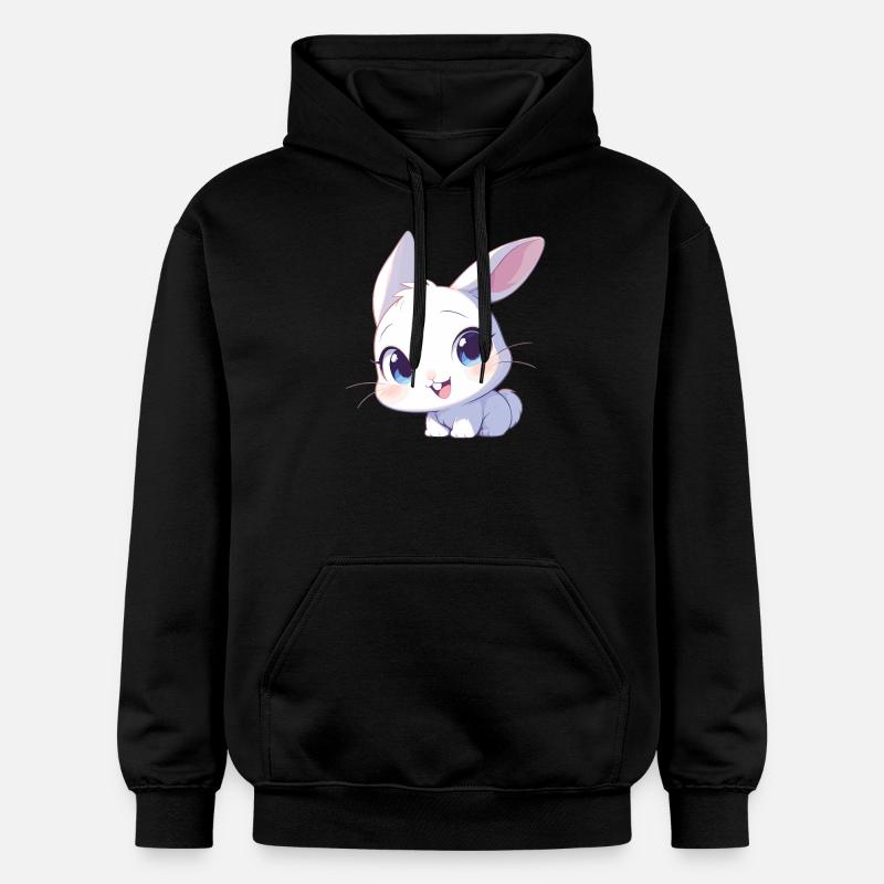 Lapin Lapin - Sweat à capuche Softstyle® Gildan Unisexe - noir