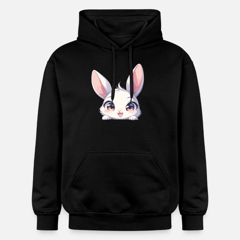 Lapin Lapin - Sweat à capuche Softstyle® Gildan Unisexe - noir