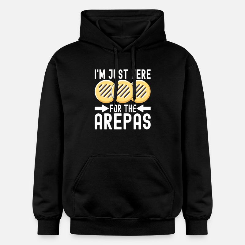 Arepas vénézuélienne - Sweat à capuche Softstyle® Gildan Unisexe - noir