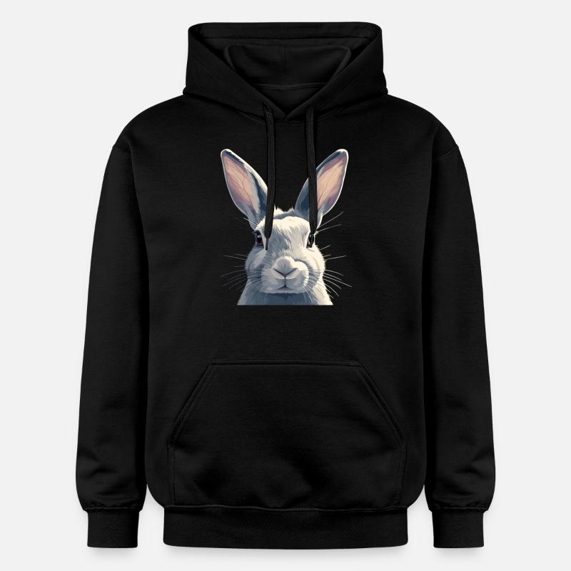 Lapin Lapin - Sweat à capuche Softstyle® Gildan Unisexe - noir