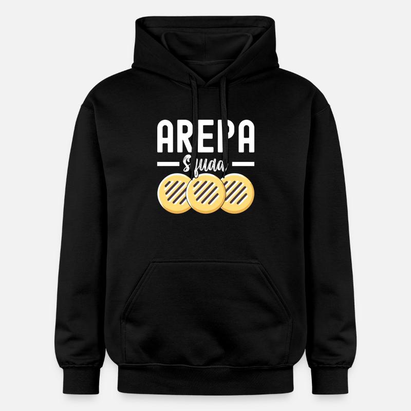 Arepas vénézuélienne - Sweat à capuche Softstyle® Gildan Unisexe - noir