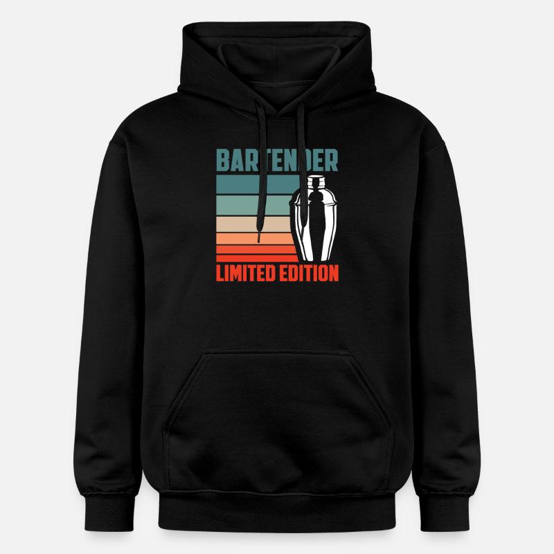 Bartender Limitierte Edition - Gildan Unisex Softstyle® Midweight Hoodie - Schwarz