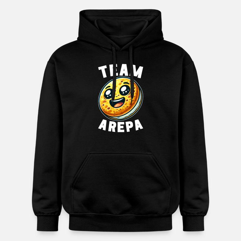 Arepas vénézuélienne - Sweat à capuche Softstyle® Gildan Unisexe - noir