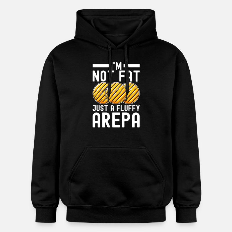 Arepas vénézuélienne - Sweat à capuche Softstyle® Gildan Unisexe - noir