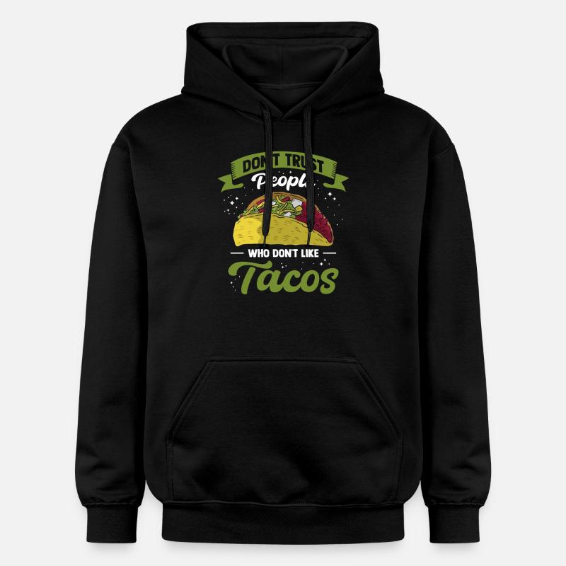 Tacos mexicains Tacos mexicains - Sweat à capuche Softstyle® Gildan Unisexe - noir