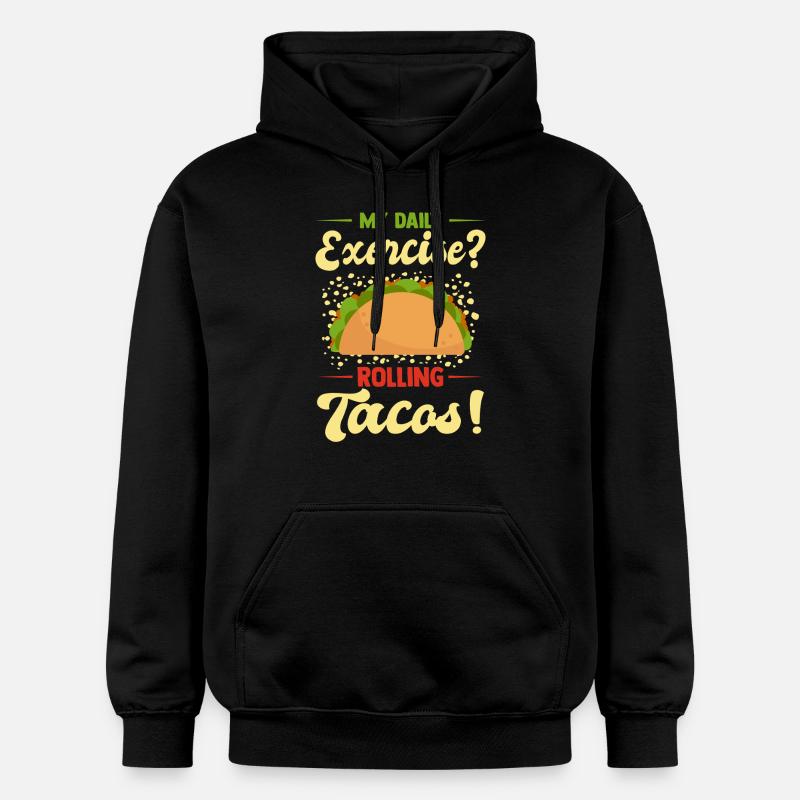 Tacos mexicains Tacos mexicains - Sweat à capuche Softstyle® Gildan Unisexe - noir