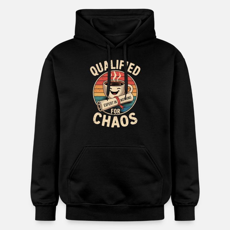 Expert du chaos absolu - Sweat à capuche Softstyle® Gildan Unisexe - noir