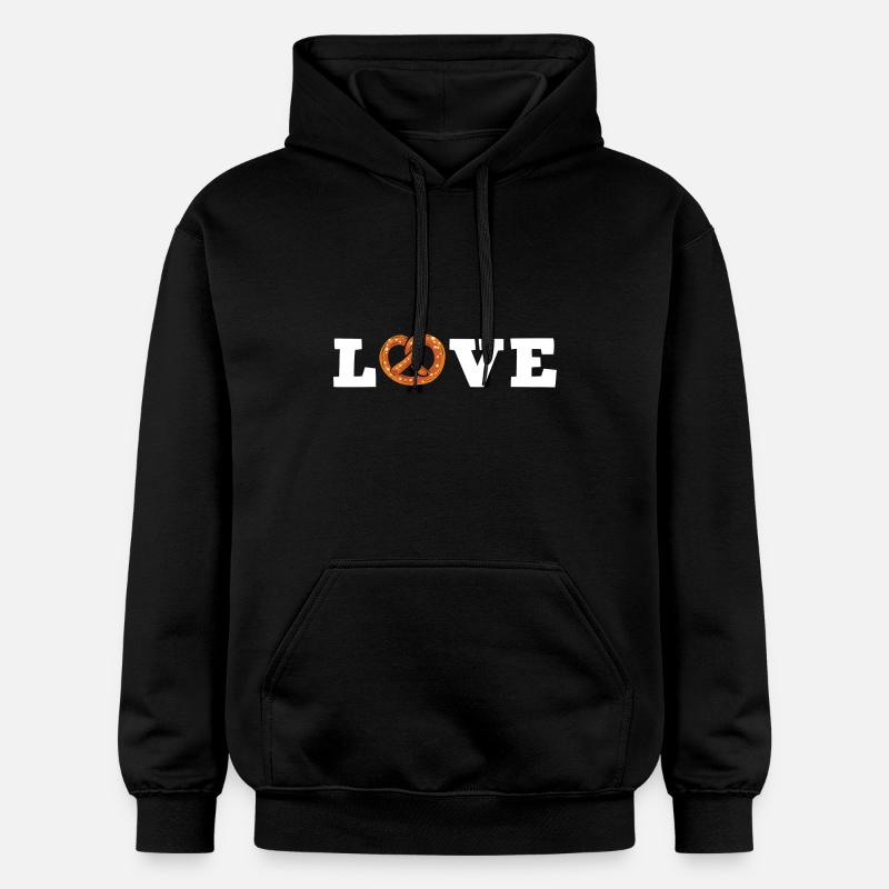 bretzel - Sweat à capuche Softstyle® Gildan Unisexe - noir