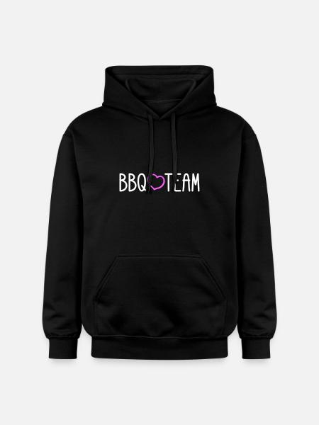 BBQ Grill Team - Gildan Unisex Softstyle® Midweight Hoodie - Schwarz