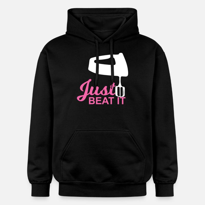 Juste battu! - Cadeau - Sweat à capuche Softstyle® Gildan Unisexe - noir