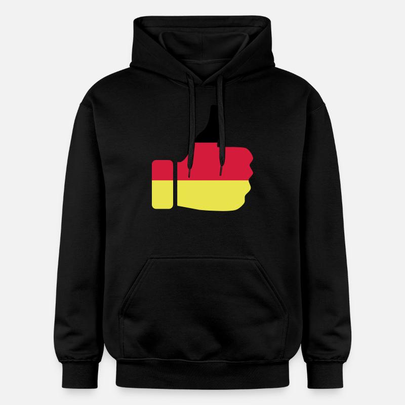 Bravo pour l'Allemagne - Sweat à capuche Softstyle® Gildan Unisexe - noir