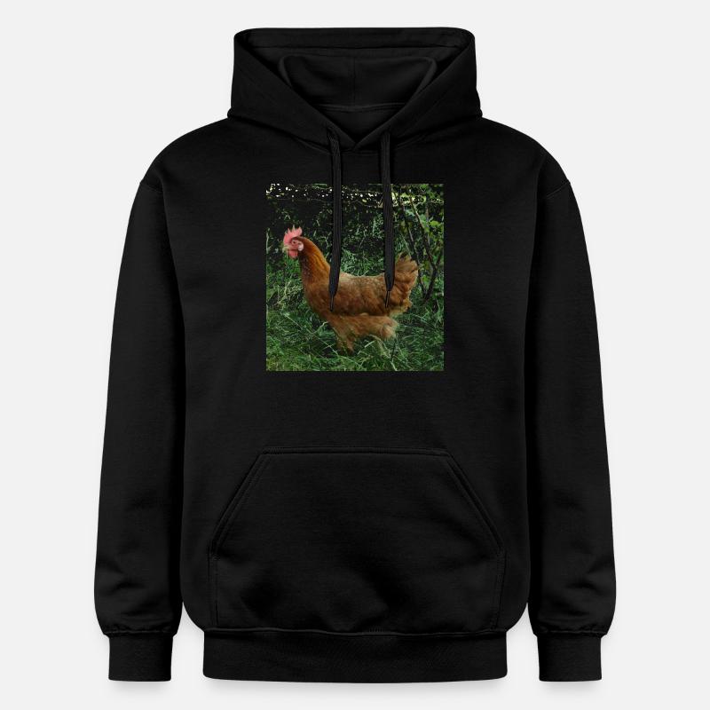 Poulet - Sweat à capuche Softstyle® Gildan Unisexe - noir