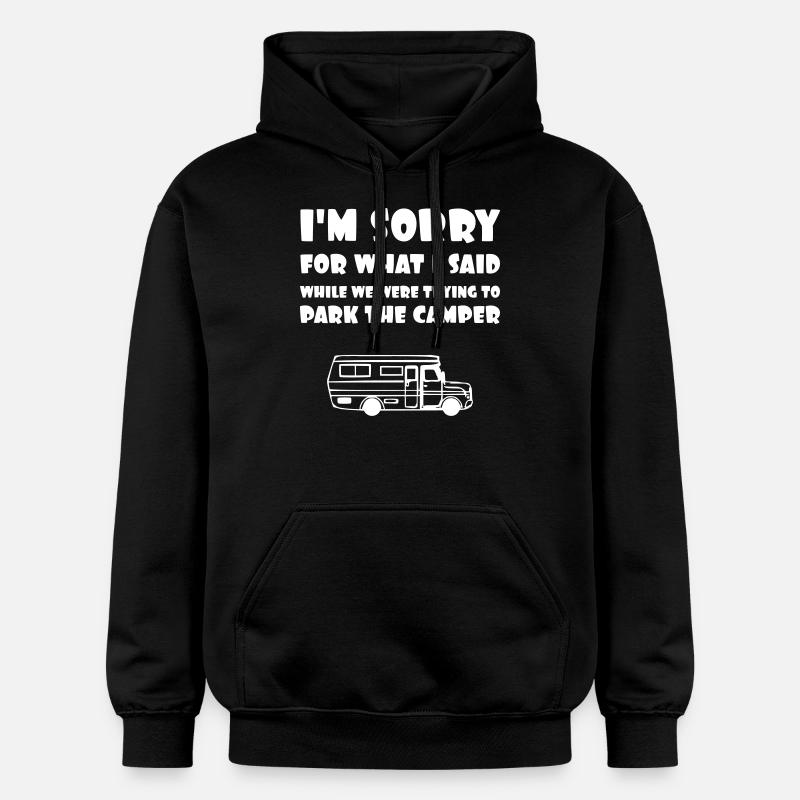 Camper rengaine - Sweat à capuche Softstyle® Gildan Unisexe - noir