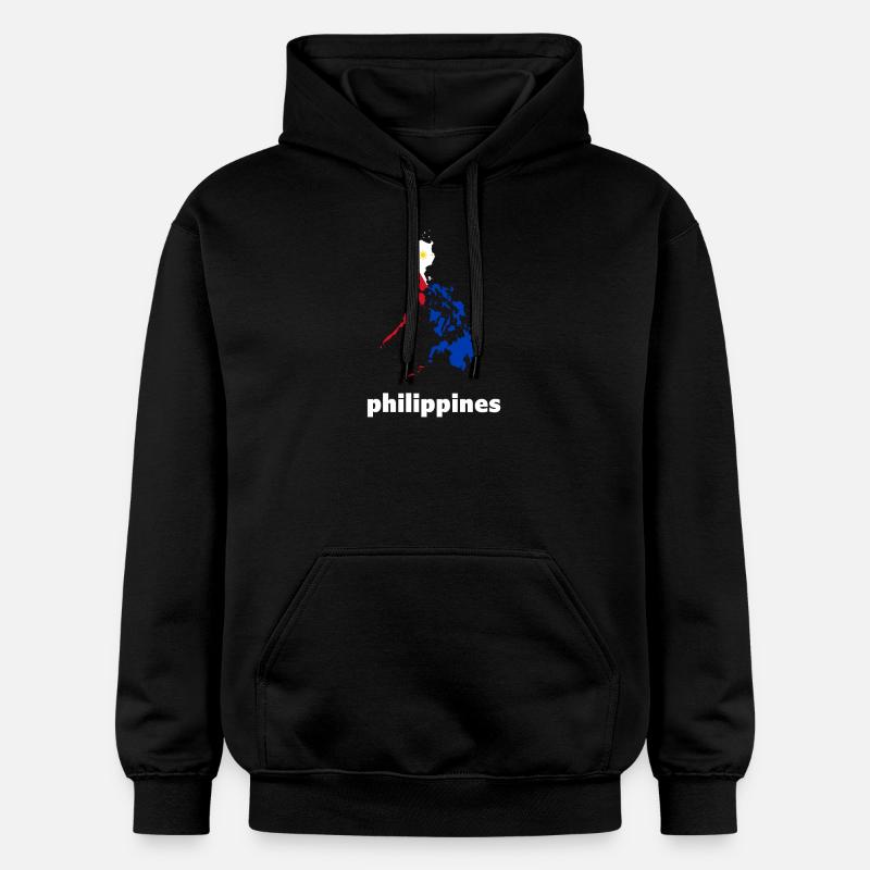 Philippines Philippines vacances - Sweat à capuche Softstyle® Gildan Unisexe - noir