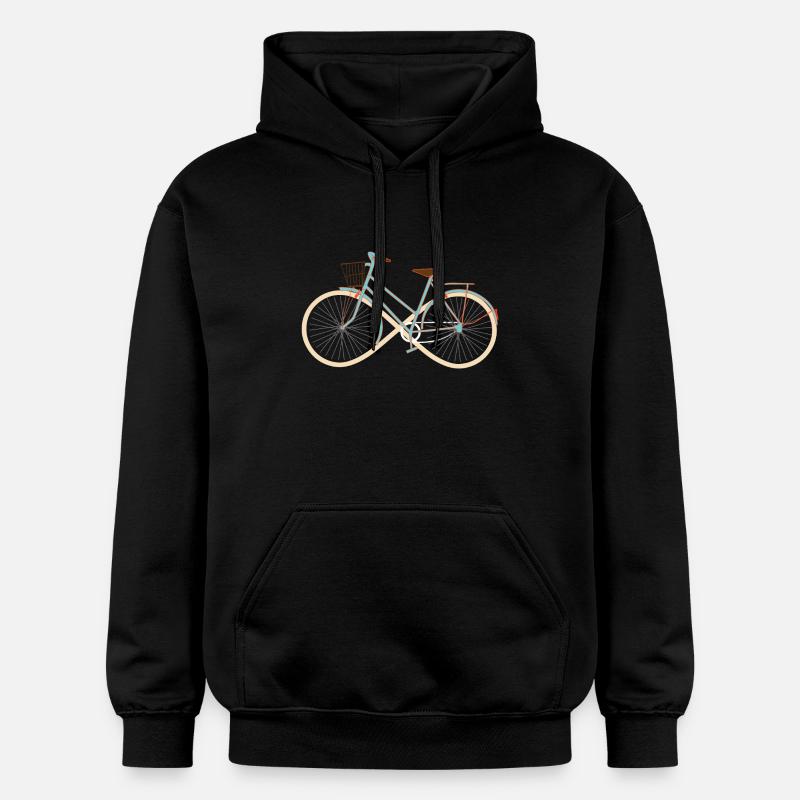 Bicycle Infinity - Bikes - Wheel - Gift - Gildan Unisex Softstyle® Midweight Hoodie - black