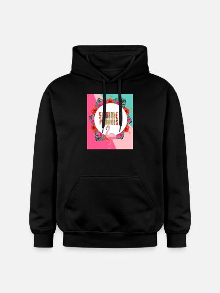 Sommer Paradies - Gildan Unisex Softstyle® Midweight Hoodie - Schwarz