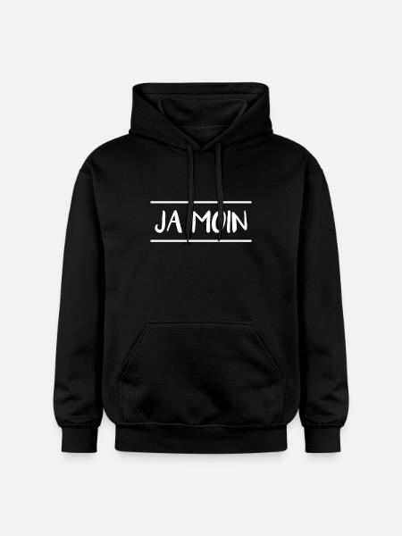 Ja moin - Gildan Unisex Softstyle® Midweight Hoodie - Schwarz