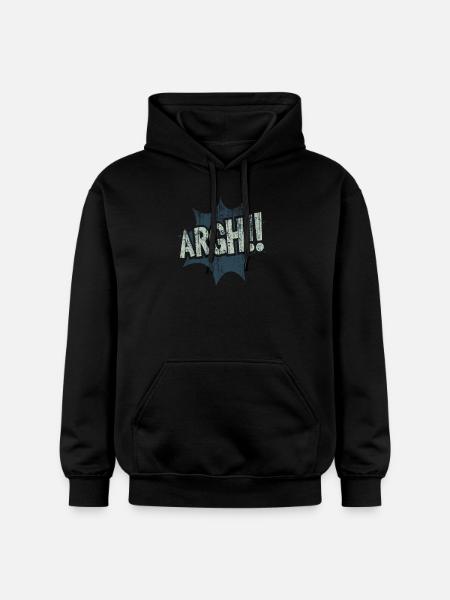 Argh - Gildan Unisex Softstyle® Midweight Hoodie - Schwarz