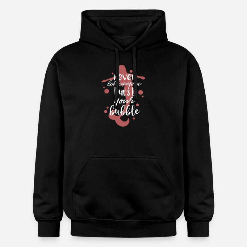 Sirène sirène - Sweat à capuche Softstyle® Gildan Unisexe - noir