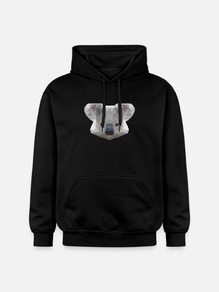 Mr. Koala - Gildan Unisex Softstyle® Midweight Hoodie - black
