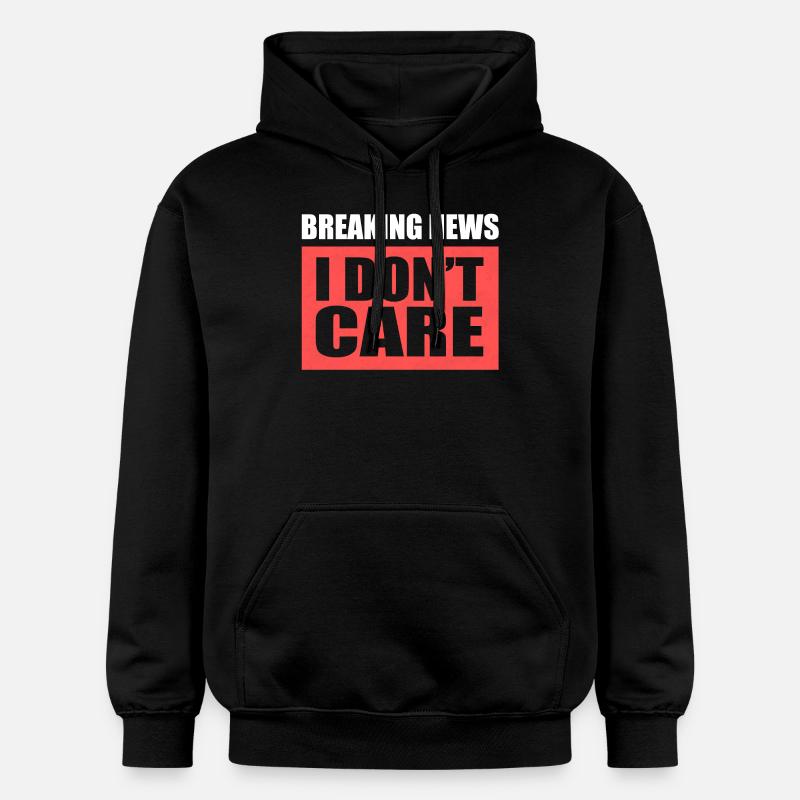 mots drôles - Sweat à capuche Softstyle® Gildan Unisexe - noir