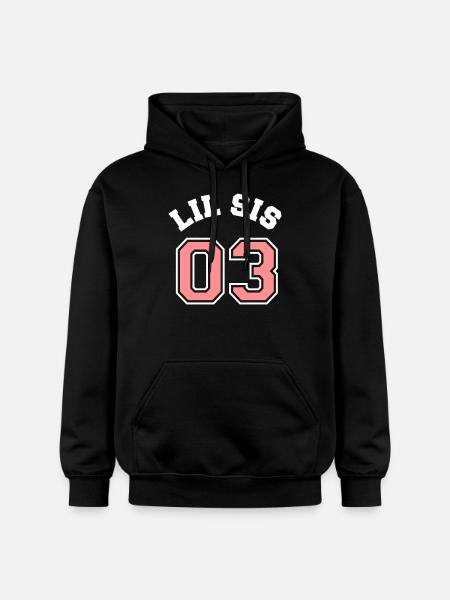 Lil Sis 03 - Little Sister - Gildan Unisex Softstyle® Midweight Hoodie - black