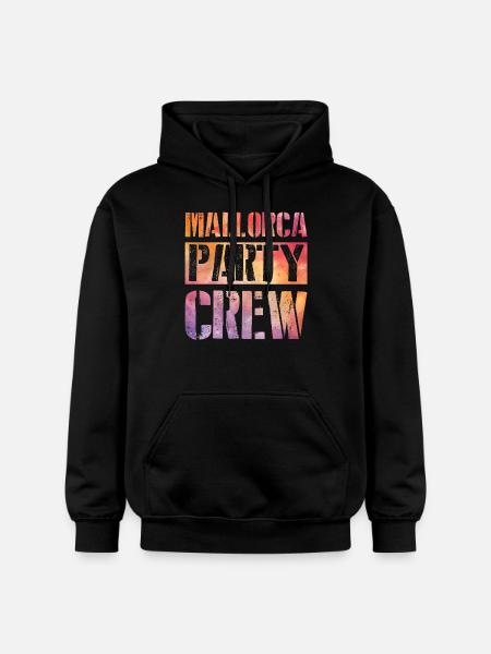Mallorca Party Crew - Sweat à capuche Softstyle® Gildan Unisexe - noir