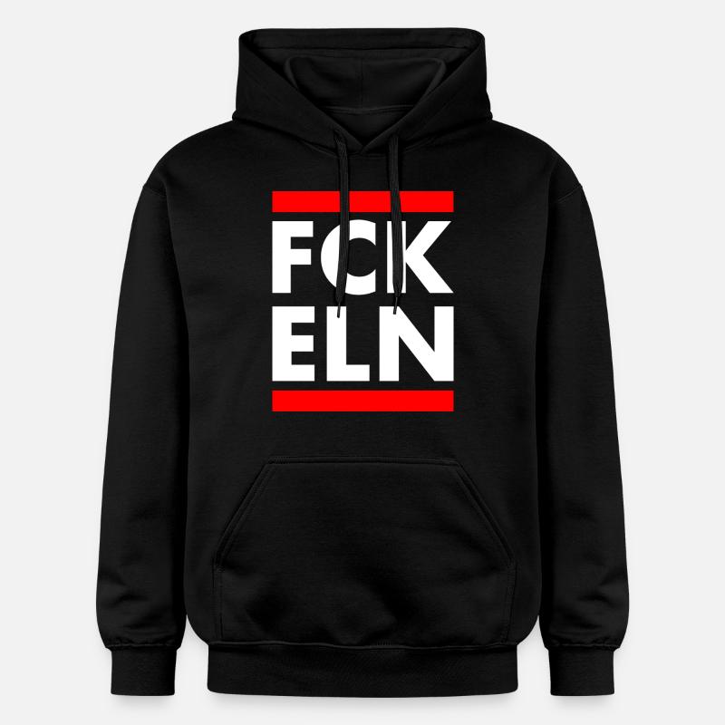 Fck eln - Sweat à capuche Softstyle® Gildan Unisexe - noir