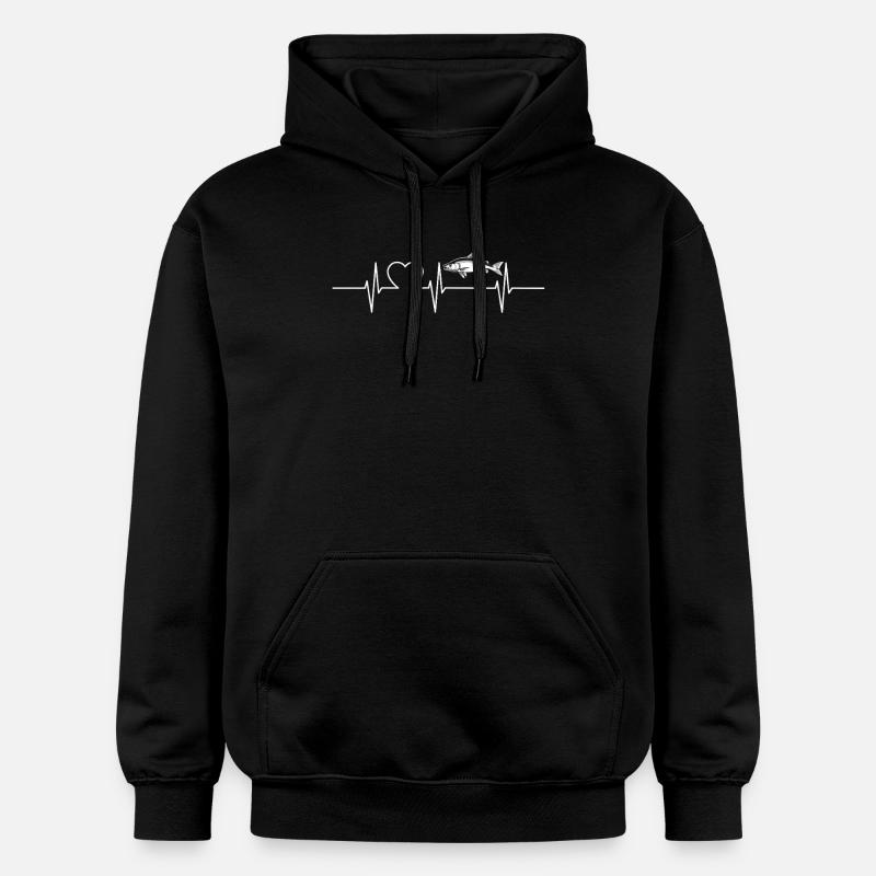 Saumon Saumon - Sweat à capuche Softstyle® Gildan Unisexe - noir