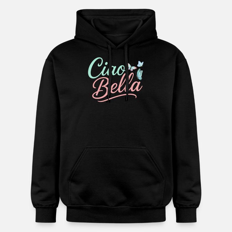 Ciao Bella - Sweat à capuche Softstyle® Gildan Unisexe - noir