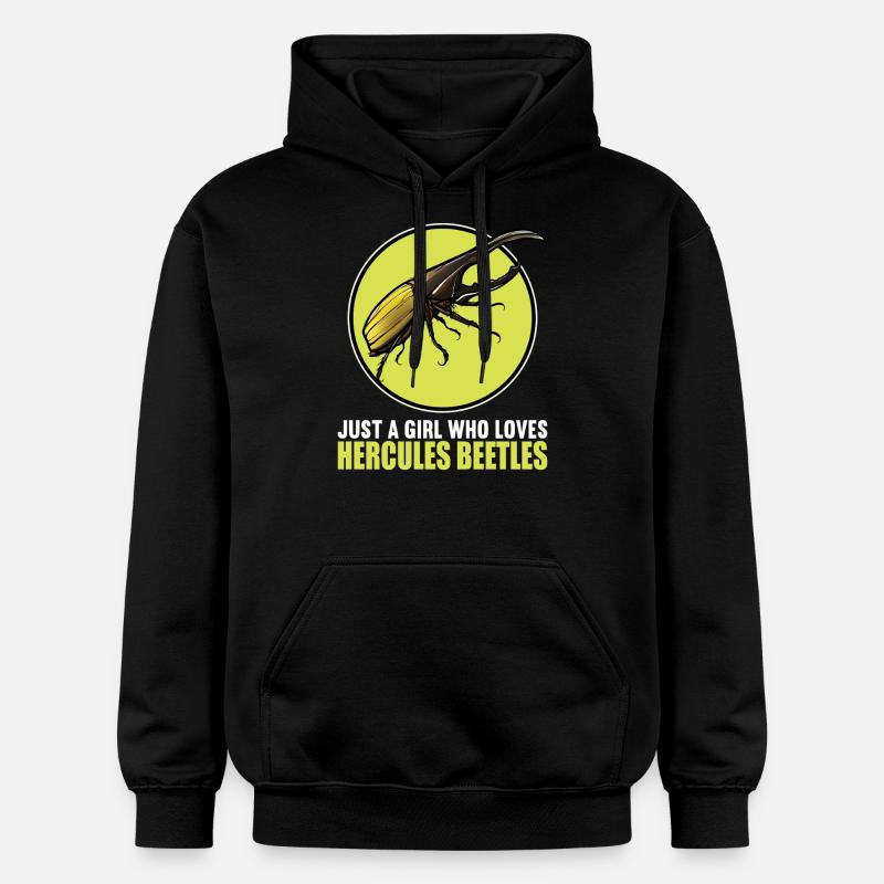 Hercule coléoptère - Sweat à capuche Softstyle® Gildan Unisexe - noir