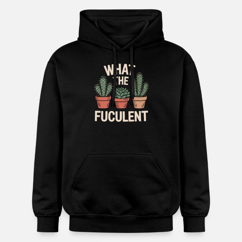 Qu’est-ce que le Fucculent - Sweat à capuche Softstyle® Gildan Unisexe - noir