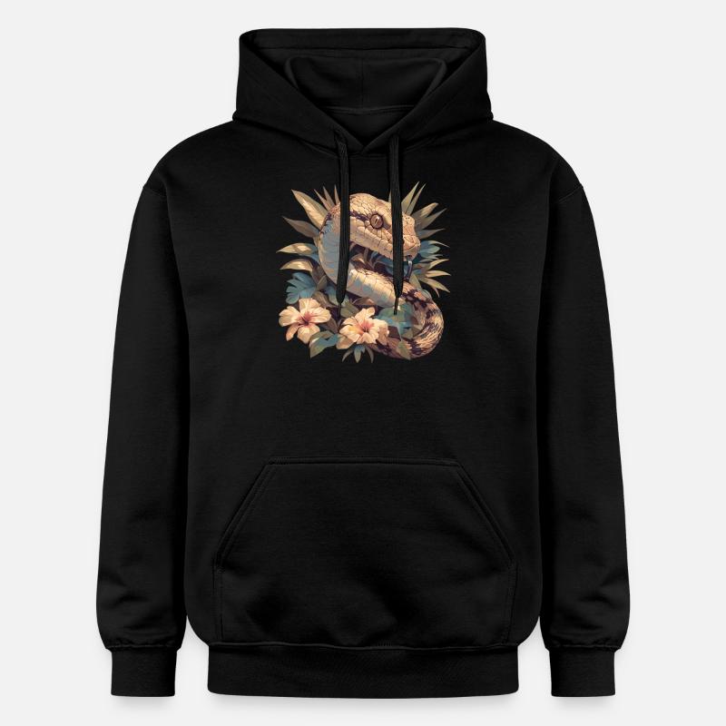 Serpents Serpent - Sweat à capuche Softstyle® Gildan Unisexe - noir