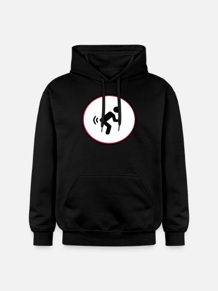 fart - Gildan Unisex Softstyle® Midweight Hoodie - black