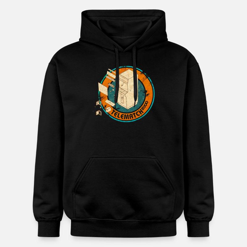 telematch2000 - Sweat à capuche Softstyle® Gildan Unisexe - noir