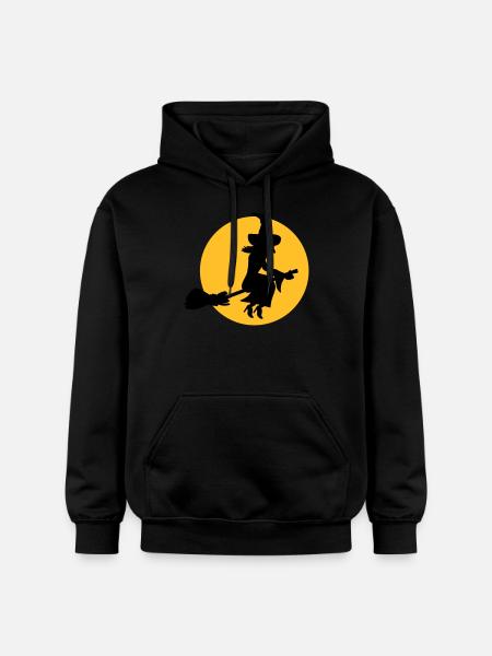 Hexe - Gildan Unisex Softstyle® Midweight Hoodie - Schwarz
