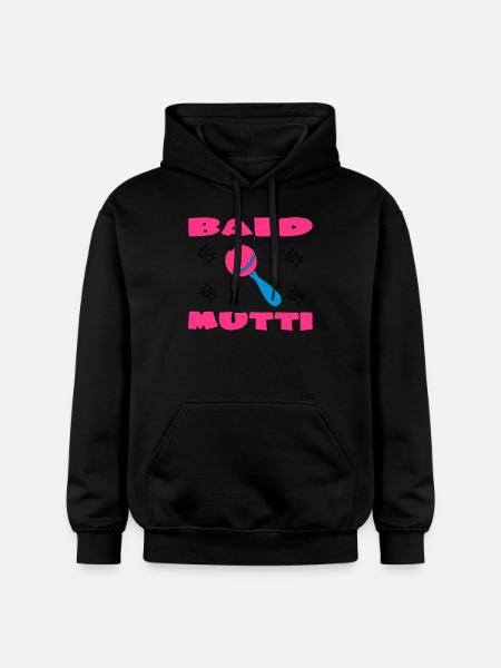 Bald mutti - Gildan Unisex Softstyle® Midweight Hoodie - black